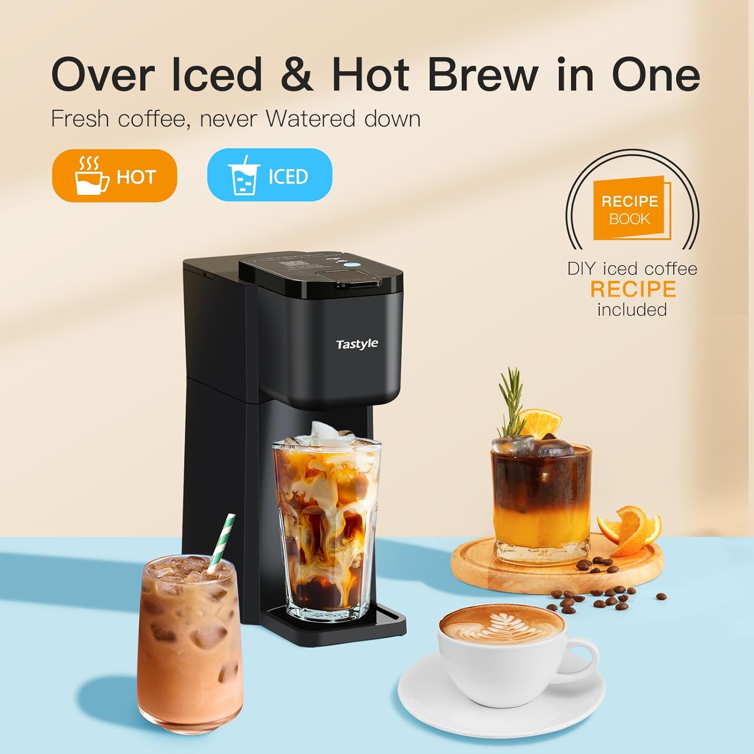 Mini Hot and Iced Coffee Maker